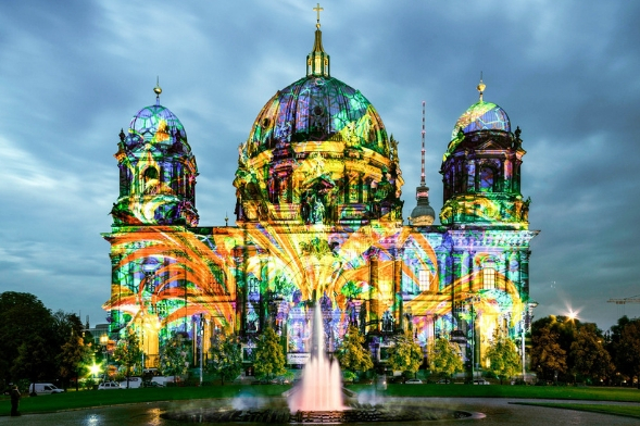 Festival de luces en Berlín
